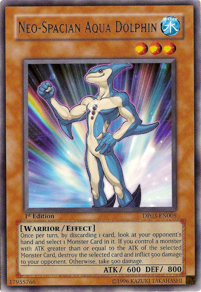 Neo-Spacian Aqua Dolphin [DP03-EN005] Rare Yu-Gi-Oh!