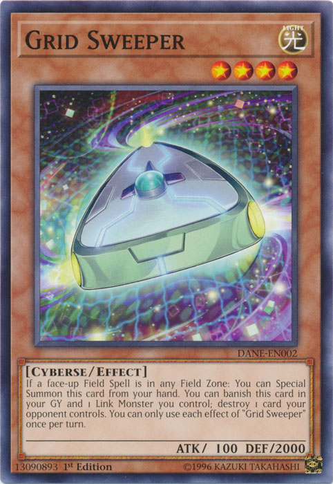 Grid Sweeper [DANE-EN002] Common Yu-Gi-Oh!