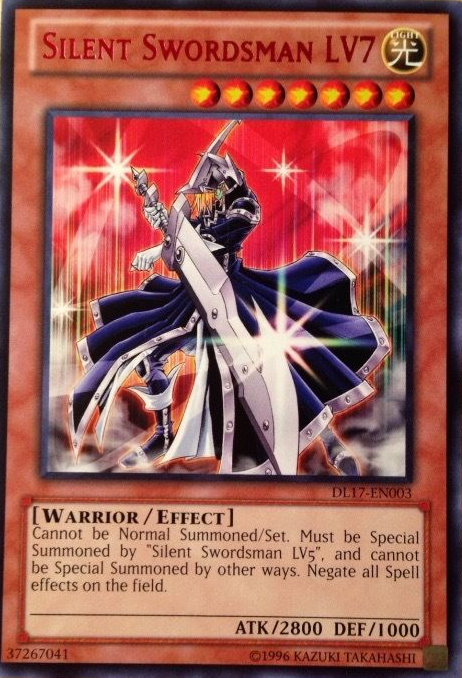 Silent Swordsman LV7 (Red) [DL17-EN003] Rare Yu-Gi-Oh!