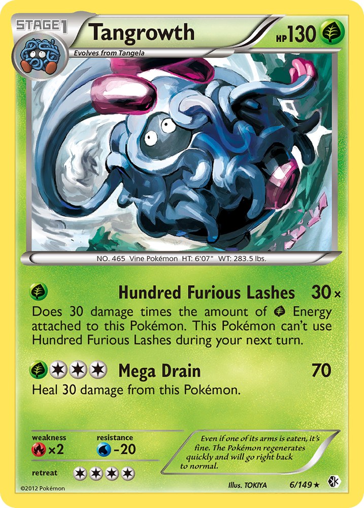 Tangrowth (6/149) [Black & White: Boundaries Crossed] Pokémon