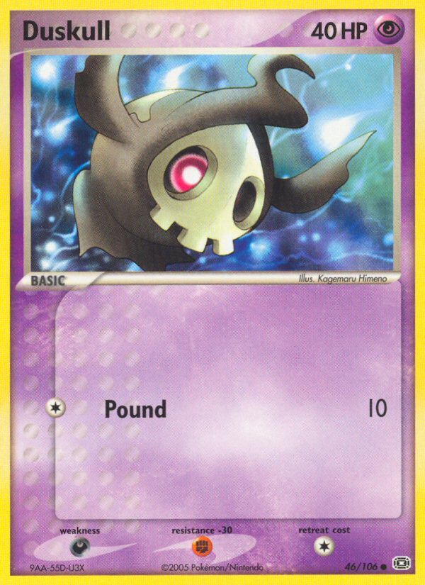 Duskull (46/106) [EX: Emerald] Pokémon