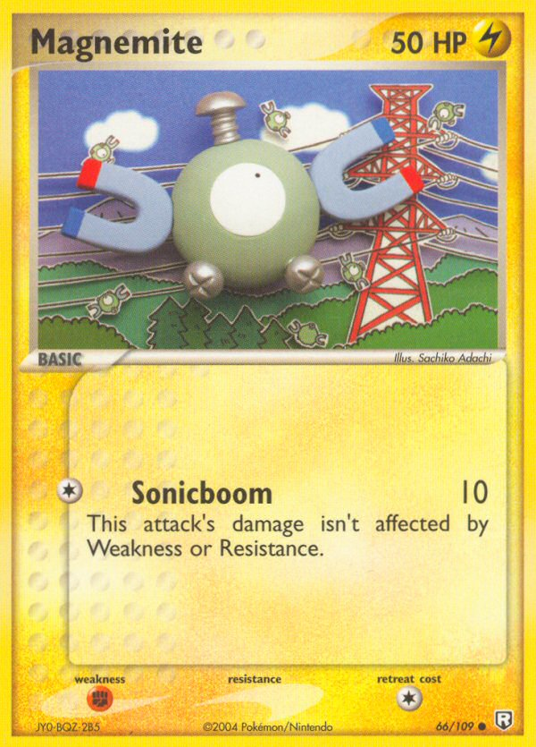 Magnemite (66/109) [EX: Team Rocket Returns] Pokémon