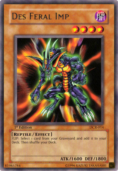 Des Feral Imp [DCR-014] Rare Yu-Gi-Oh!