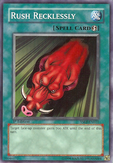Rush Recklessly [YSDJ-EN021] Common Yu-Gi-Oh!