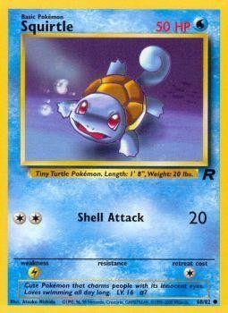 Squirtle (68/82) [Team Rocket Unlimited] Pokémon
