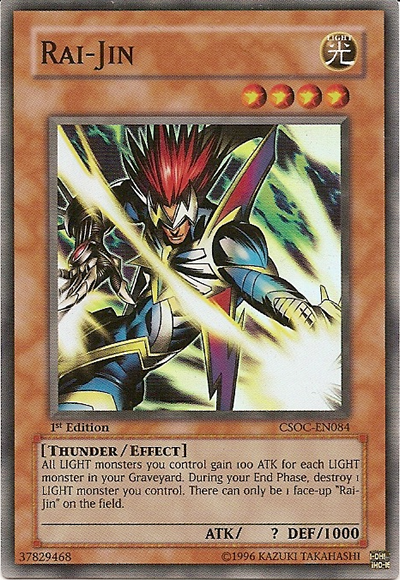 Rai-Jin [CSOC-EN084] Super Rare Yu-Gi-Oh!