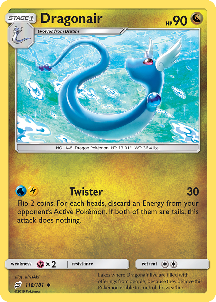 Dragonair (118/181) [Sun & Moon: Team Up] Pokémon