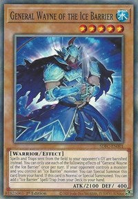General Wayne of the Ice Barrier [SDFC-EN001] Common Yu-Gi-Oh!