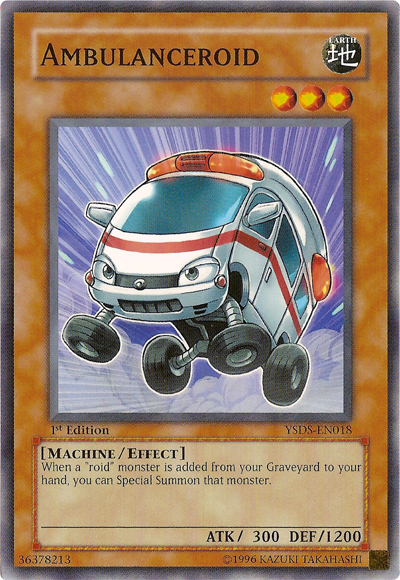 Ambulanceroid [YSDS-EN018] Common Yu-Gi-Oh!