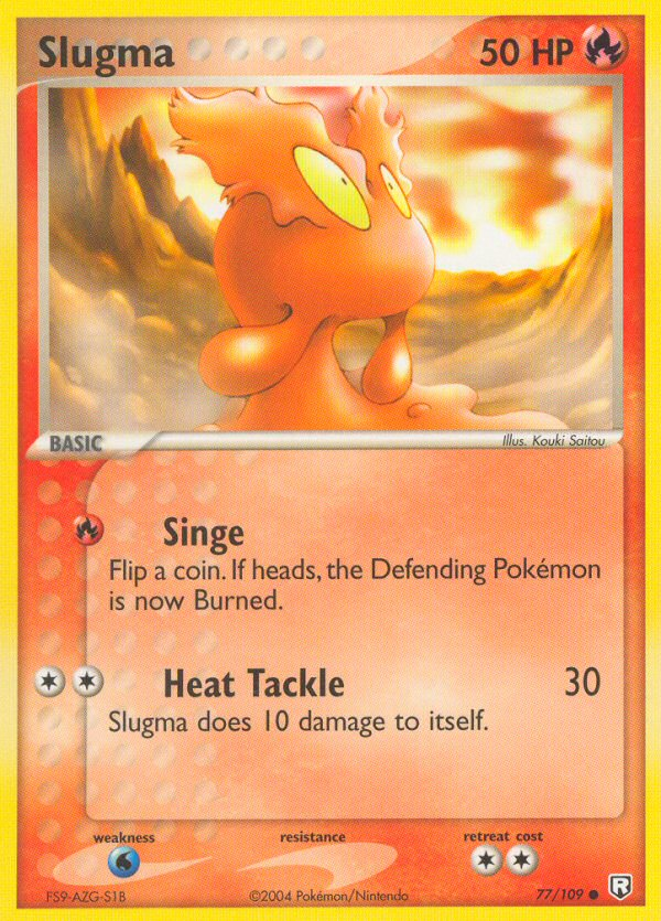 Slugma (77/109) [EX: Team Rocket Returns] Pokémon