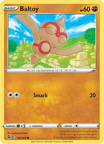 Baltoy (144/264) [Sword & Shield: Fusion Strike] Pokémon