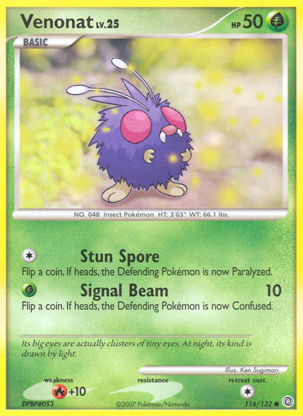 Venonat (116/132) [Diamond & Pearl: Secret Wonders] Pokémon