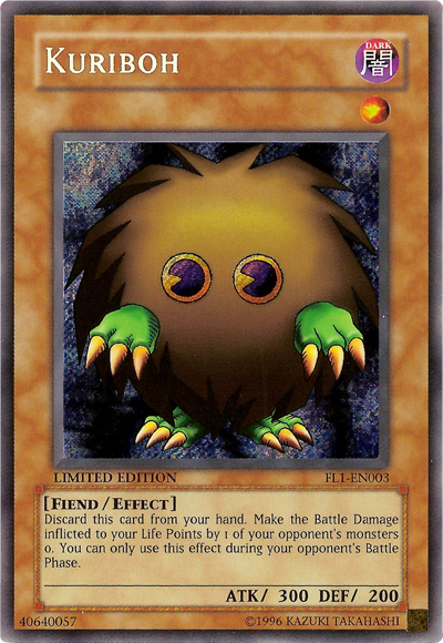 Kuriboh [FL1-EN003] Secret Rare Yu-Gi-Oh!