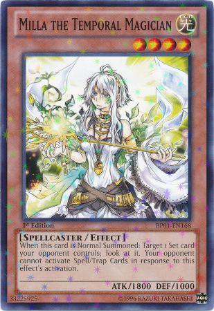 Milla the Temporal Magician [BP01-EN168] Starfoil Rare Yu-Gi-Oh!