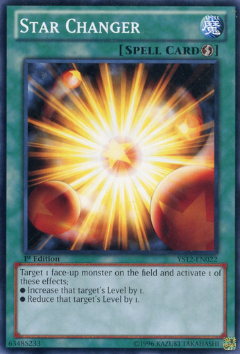 Star Changer [YS12-EN022] Common Yu-Gi-Oh!