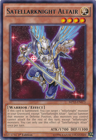 Satellarknight Altair [MP15-EN075] Rare Yu-Gi-Oh!