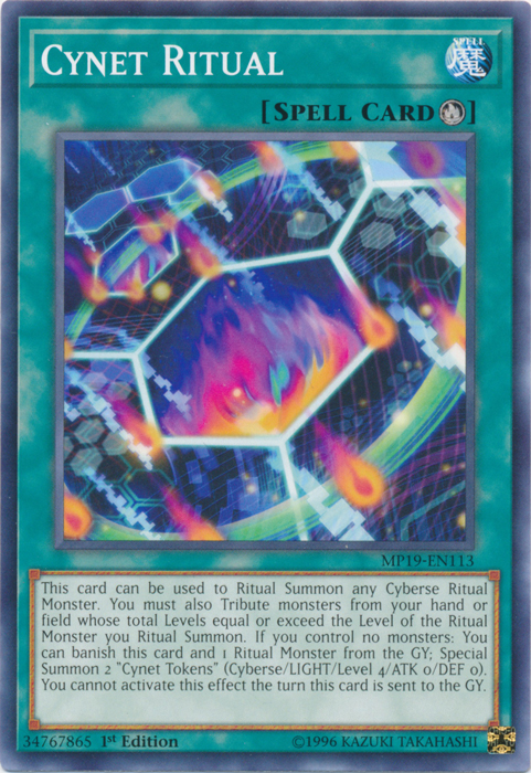 Cynet Ritual [MP19-EN113] Common Yu-Gi-Oh!