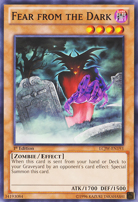 Fear from the Dark [LCJW-EN193] Common Yu-Gi-Oh!