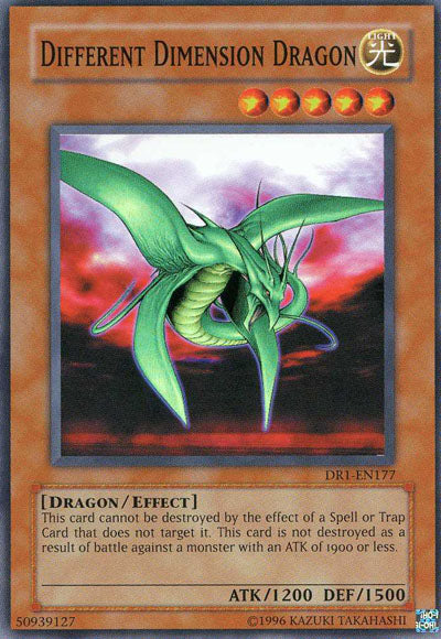Different Dimension Dragon [DR1-EN177] Super Rare Yu-Gi-Oh!