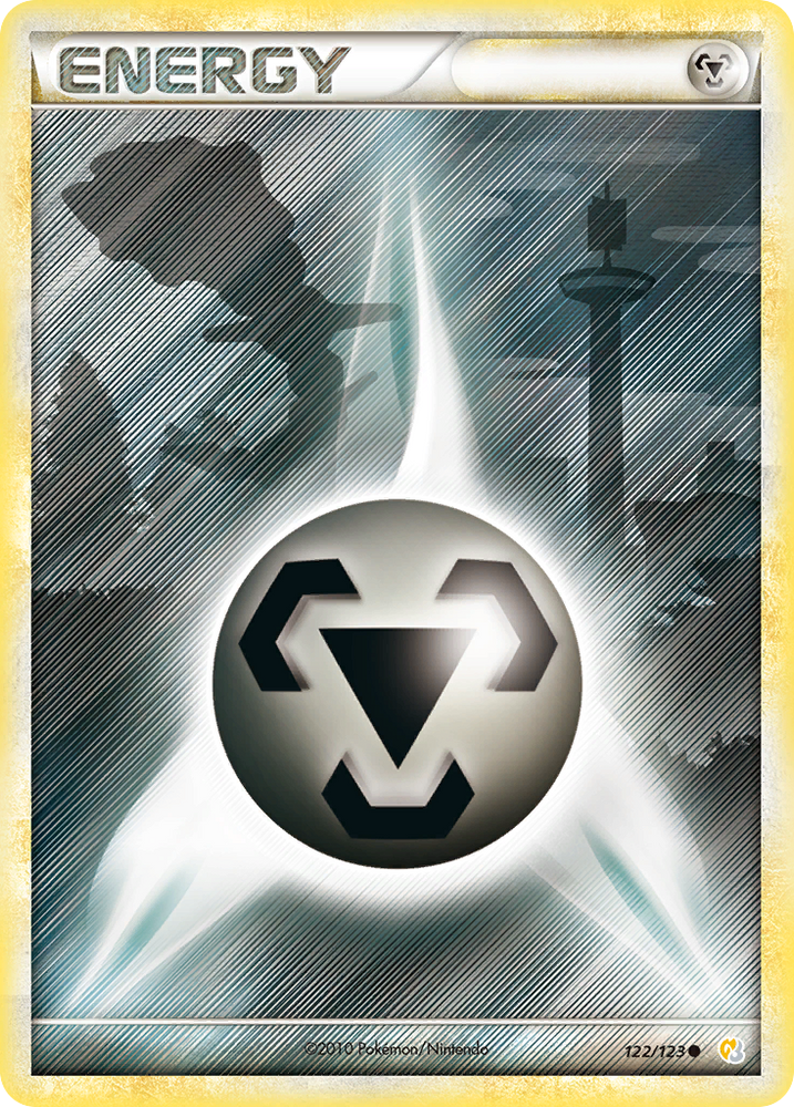 Metal Energy (122/123) [HeartGold & SoulSilver: Base Set] Pokémon