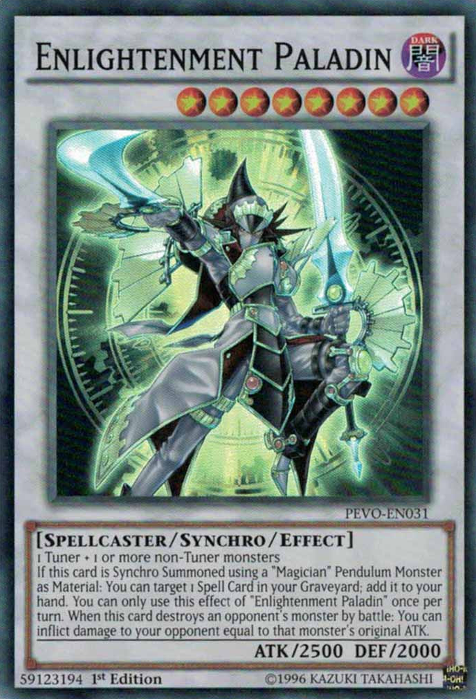 Enlightenment Paladin [PEVO-EN031] Super Rare Yu-Gi-Oh!