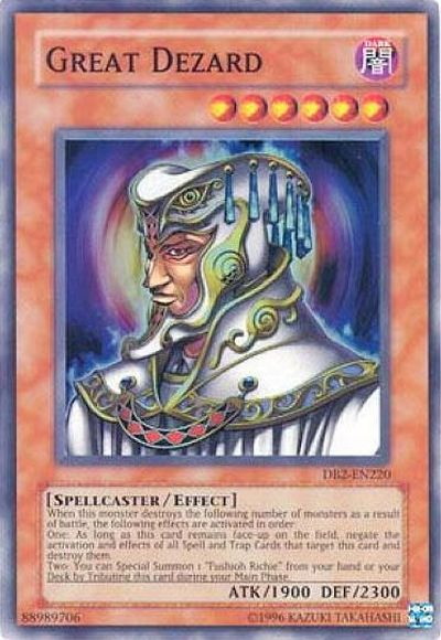 Great Dezard [DB2-EN220] Super Rare Yu-Gi-Oh!