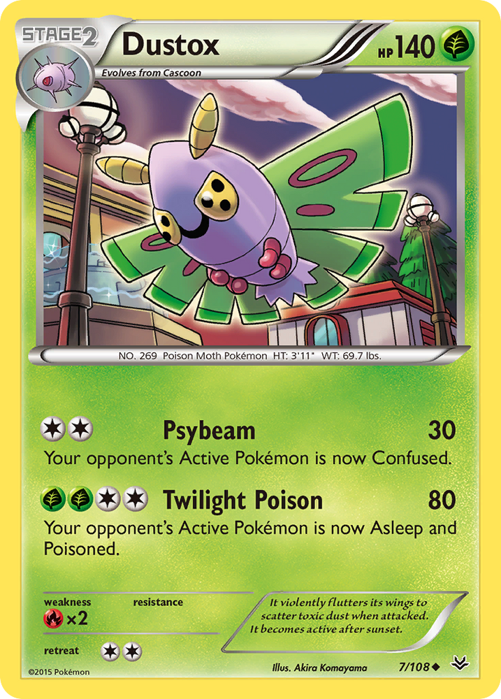 Dustox (7/108) [XY: Roaring Skies] Pokémon