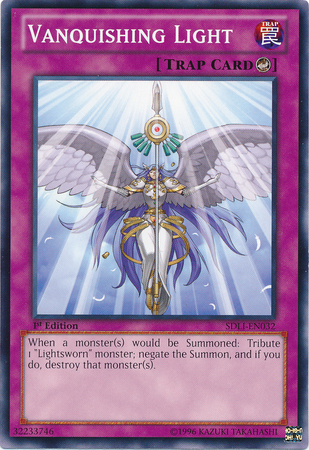 Vanquishing Light [SDLI-EN032] Common Yu-Gi-Oh!