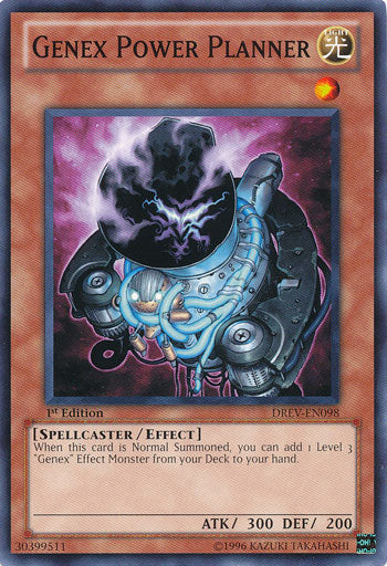 Genex Power Planner [DREV-EN098] Common Yu-Gi-Oh!