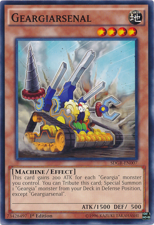 Geargiarsenal [SDGR-EN007] Common Yu-Gi-Oh!