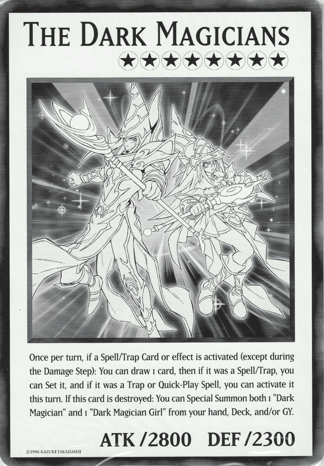 The Dark Magicians (Oversized) Common Yu-Gi-Oh!