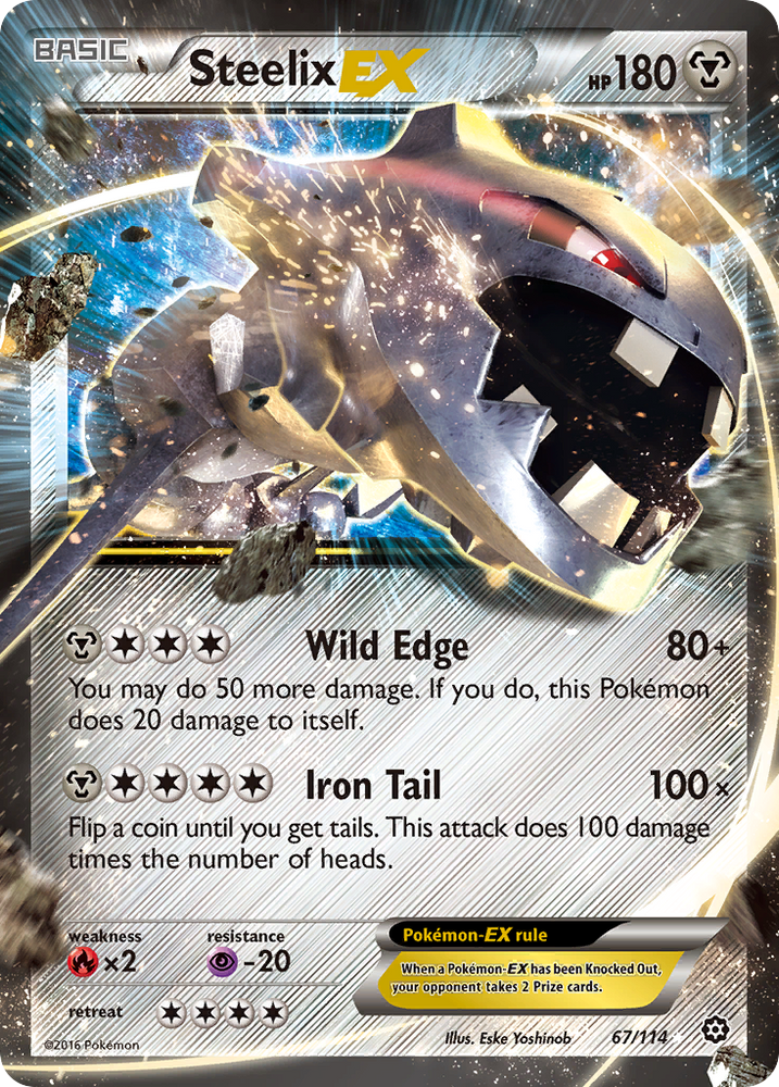 Steelix EX (67/114) [XY: Steam Siege] Pokémon