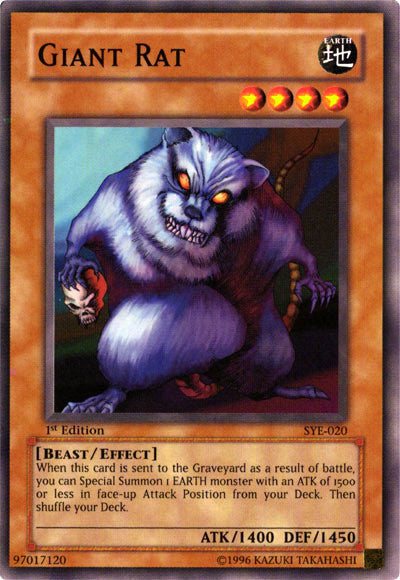Giant Rat [SYE-020] Common Yu-Gi-Oh!