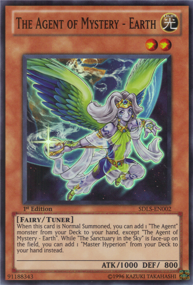 The Agent of Mystery - Earth [SDLS-EN002] Super Rare Yu-Gi-Oh!