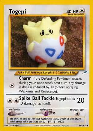 Togepi (56/105) [Neo Destiny Unlimited] Pokémon