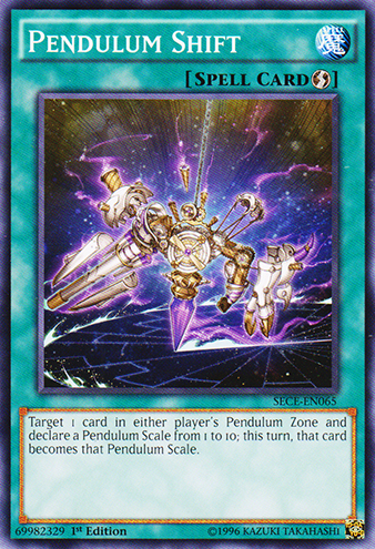 Pendulum Shift [SECE-EN065] Common Yu-Gi-Oh!