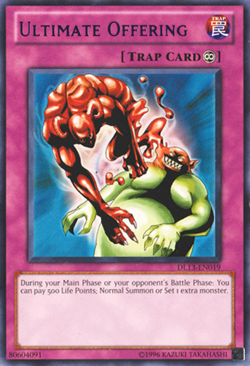 Ultimate Offering (Purple) [DL13-EN019] Rare Yu-Gi-Oh!