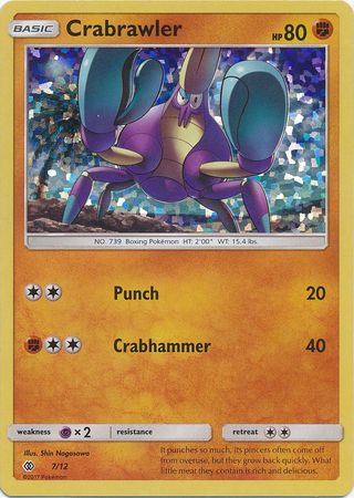 Crabrawler (7/12) [McDonald's Promos: 2017 Collection] Pokémon
