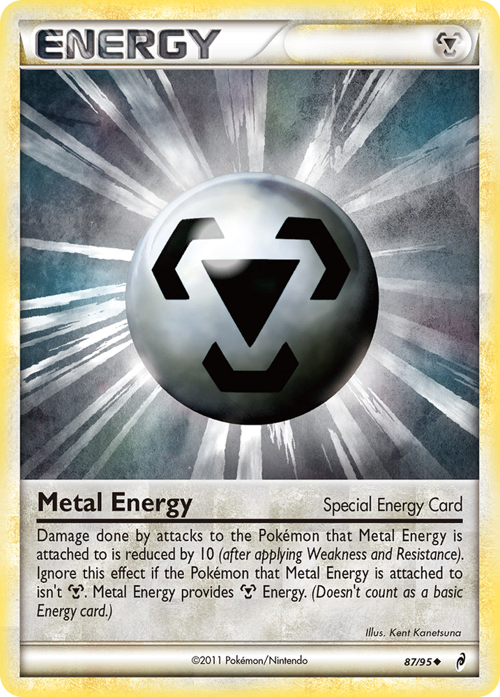 Metal Energy (87/95) [HeartGold & SoulSilver: Call of Legends] Pokémon