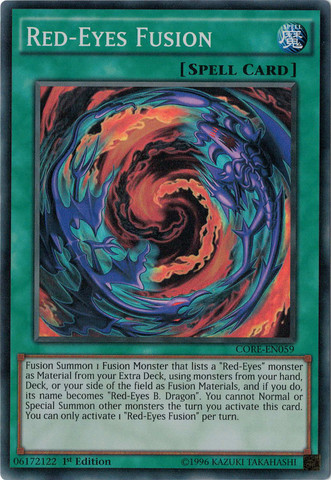 Red-Eyes Fusion [CORE-EN059] Super Rare Yu-Gi-Oh!