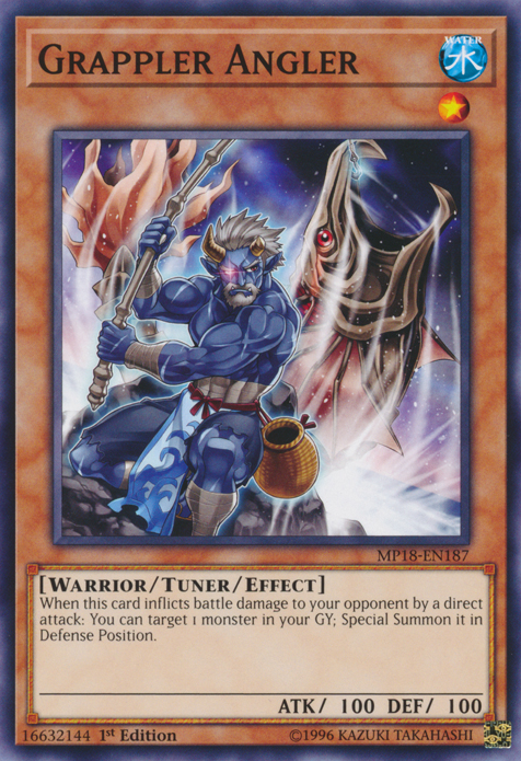 Grappler Angler [MP18-EN187] Common Yu-Gi-Oh!