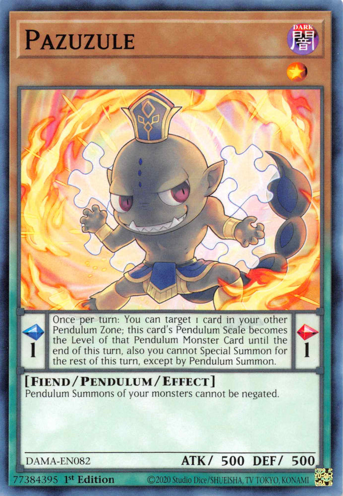 Pazuzule [DAMA-EN082] Common Yu-Gi-Oh!