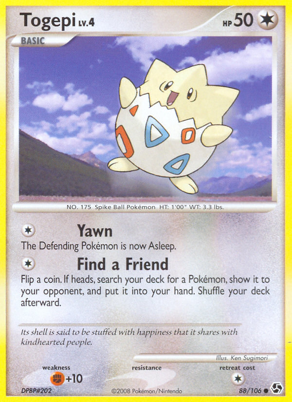 Togepi (88/106) [Diamond & Pearl: Great Encounters] Pokémon