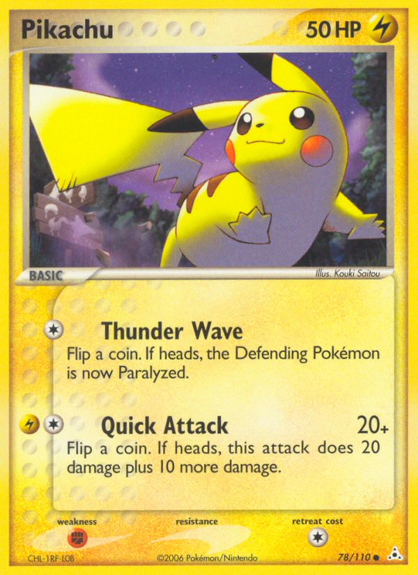 Pikachu (78/110) [EX: Holon Phantoms] Pokémon