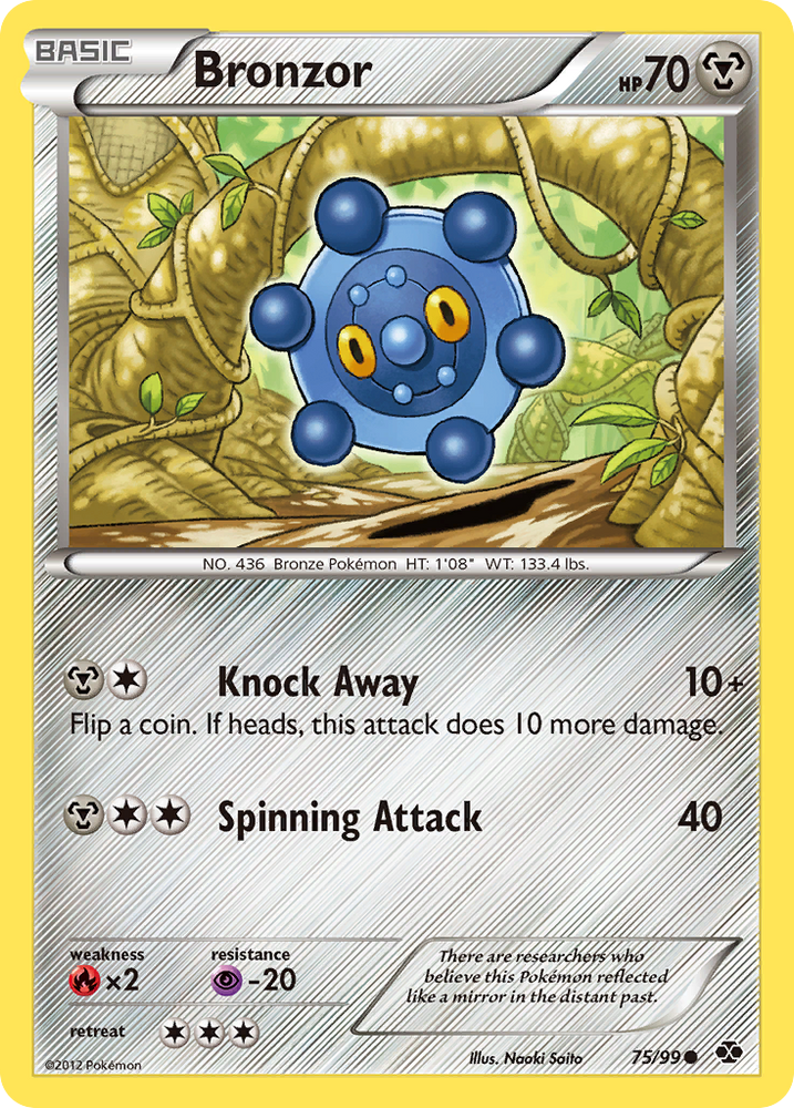 Bronzor (75/99) [Black & White: Next Destinies] Pokémon