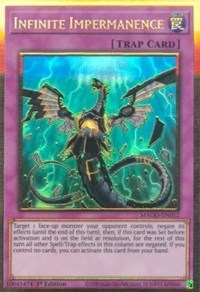 Infinite Impermanence [MAGO-EN052] Gold Rare Yu-Gi-Oh!