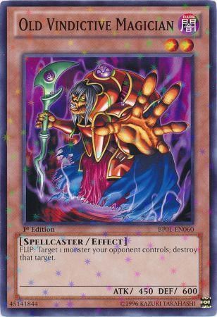 Old Vindictive Magician [BP01-EN060] Starfoil Rare Yu-Gi-Oh!