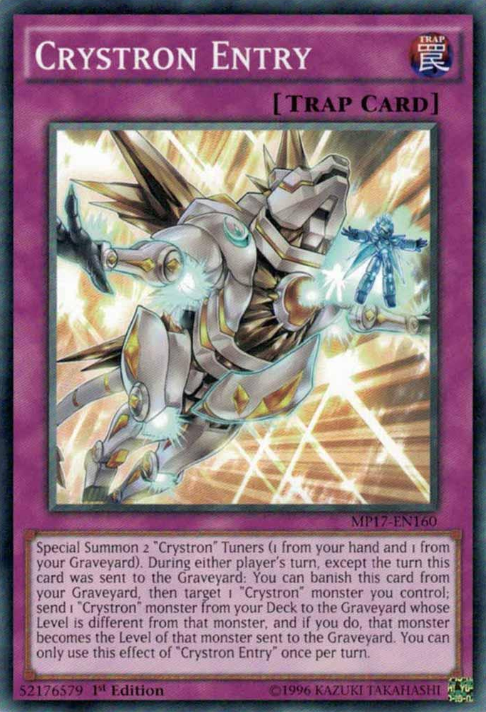 Crystron Entry [MP17-EN160] Common Yu-Gi-Oh!