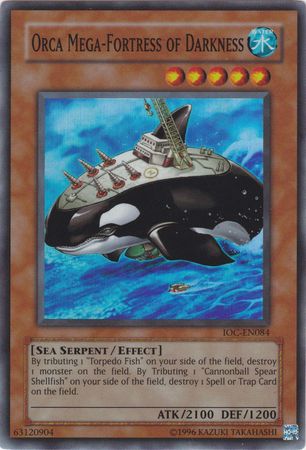Orca Mega-Fortress of Darkness [IOC-EN084] Super Rare Yu-Gi-Oh!