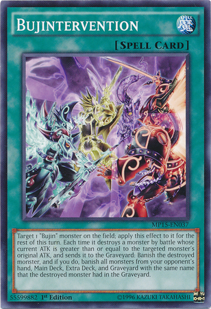 Bujintervention [MP15-EN037] Common Yu-Gi-Oh!